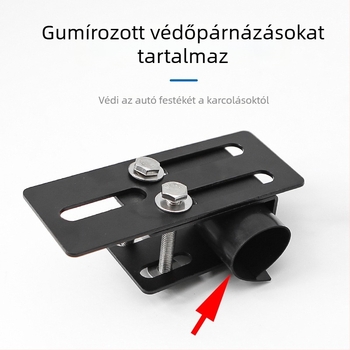 SUV-hoz tartozó csomagtartó sínhez rögzítő klipsz tetőfénnyel – snap-on szerelés, 5W, testreszabható feldolgozás