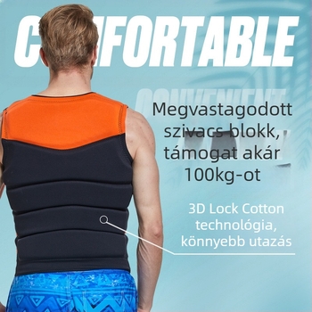 Felnőtt mentőmellény, márka Shabbat, EPE anyag, licencelt magáncímke