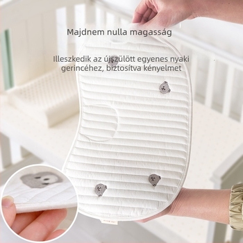 Csecsemő párna, tiszta pamut, rajzfilm stílus, 0–1 éves korú újszülötteknek, Tavasz 2023