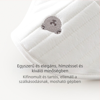 Csecsemő párna, tiszta pamut, rajzfilm stílus, 0–1 éves korú újszülötteknek, Tavasz 2023