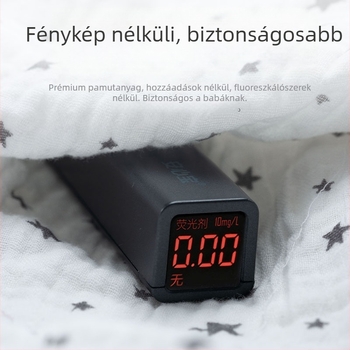 Újszülött baba takaró és ölelés, tiszta pamut (95%+), egyszínű, kód Hh-zb01, Honghai Textile