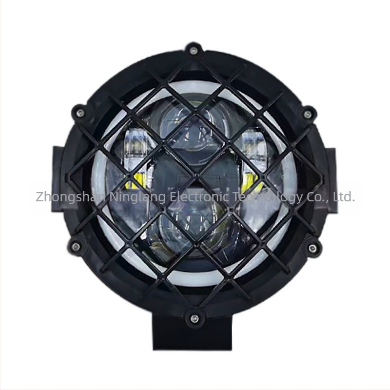 LED fényszórók járművekhez – 40W, 12-80V, IP67, 4000lm, alumíniumötvözet