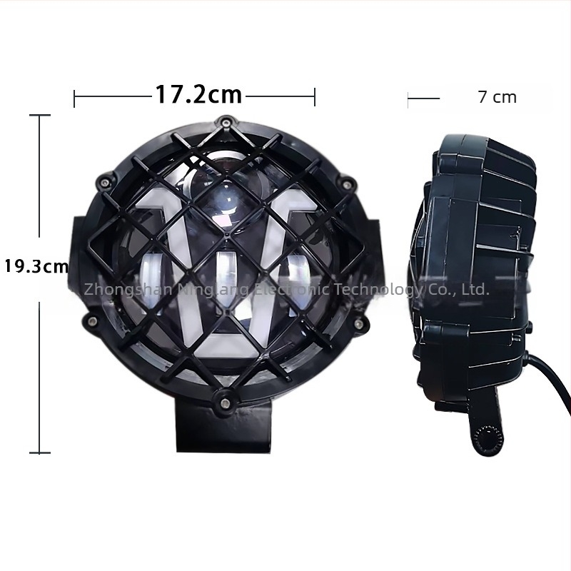 LED fényszórók járművekhez – 40W, 12-80V, IP67, 4000lm, alumíniumötvözet