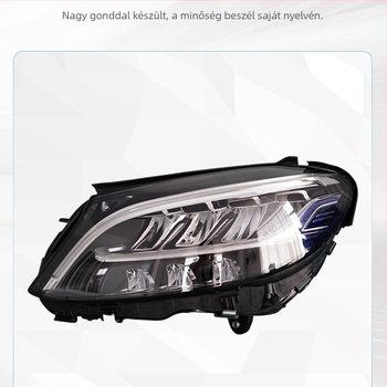 Mercedes‑Benz W205 C300 első fényszórói (LED, 12V, 12W, PC ház, 2017–2021)