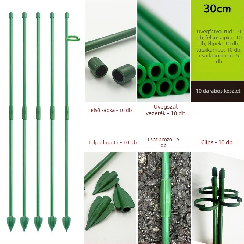 Mászó pergola rózsák és Monstera számára, beltéri növényállvány műanyag üvegszálas rúddal