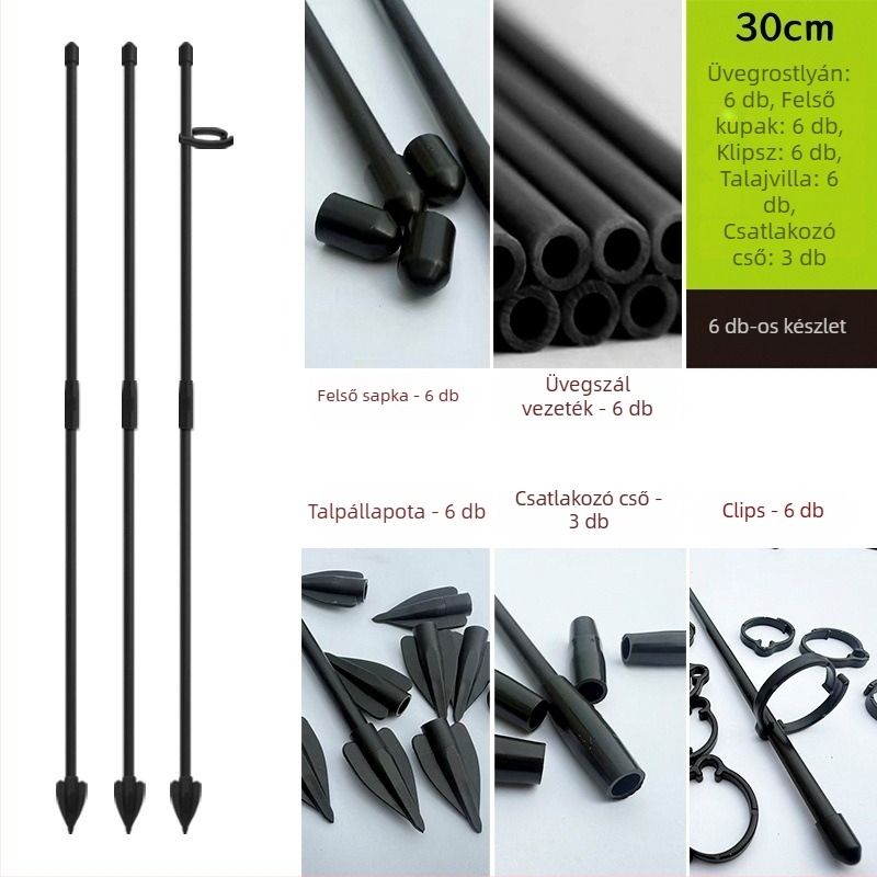 Mászó pergola rózsák és Monstera számára, beltéri növényállvány műanyag üvegszálas rúddal