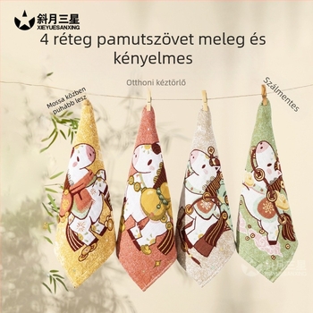 Arc törölköző pamutból, 100D fonal, 50–80 g, újrahasználható