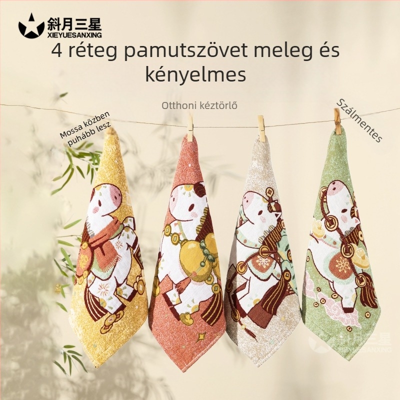 Arc törölköző pamutból, 100D fonal, 50–80 g, újrahasználható