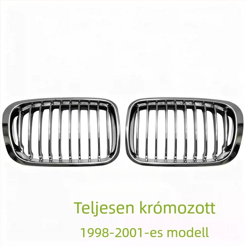 BMW 3-as sorozat E46 első hűtőmaszk — Pig Nose kettős vese stílus