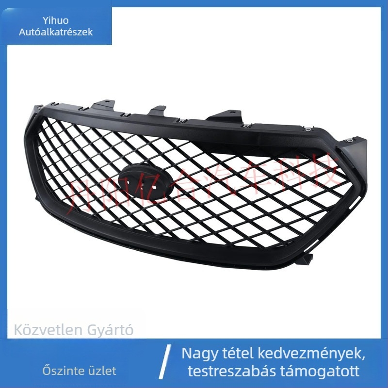 Ford Taurus 2013-2019 középső légbeömlő rács, ABS műanyag, szerelés a lökhárítóra, DG1Z-8200-AA