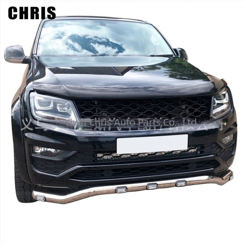 Első hűtőmaszk Volkswagen Amarokhoz, 2015–2020, ABS, radiátorra szerelés, CHRIS