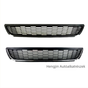 VW Polo (2009-2013) alsó első lökhárító rács, ABS műanyag, lökhárítóra szerelhető, alkatrész szám 6RD 853 677A, Hengjin