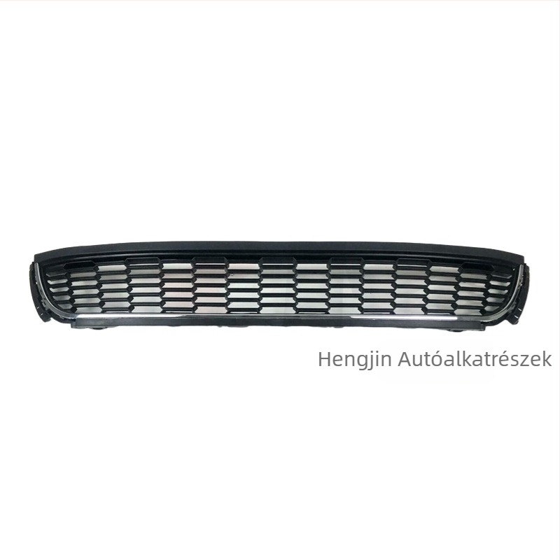 VW Polo (2009-2013) alsó első lökhárító rács, ABS műanyag, lökhárítóra szerelhető, alkatrész szám 6RD 853 677A, Hengjin
