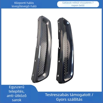 ABS műanyag rács Honda Civic 96-98-hoz, a lökhárítóra szerelhető, levegőbevezető rács Hua Xuan Auto Parts
