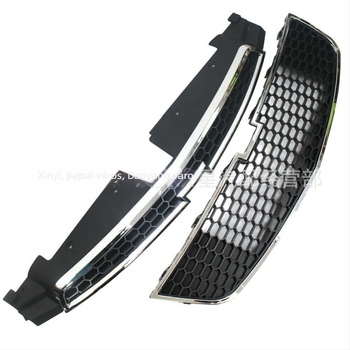 Felső grille Chevrolet Cruze 2009-2014, ABS műanyag, lökhárítóra szerelhető