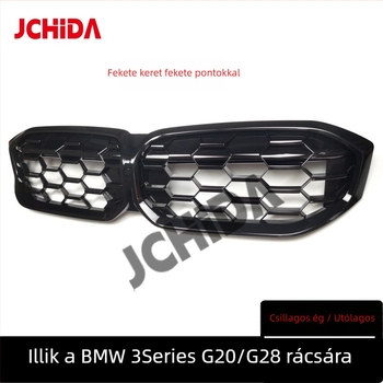 BMW 3-as Sorozat első radiátor rács – ABS műanyag, 2023+, kompatibilis BMW 3-as sorozattal, alkatrész szám Jchida137