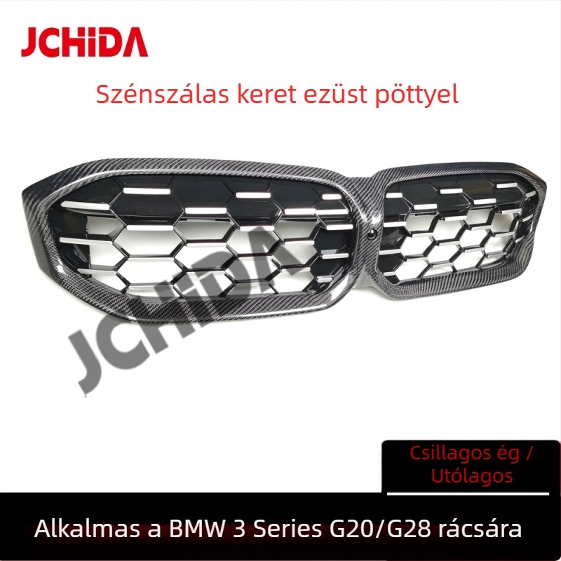 BMW 3-as Sorozat első radiátor rács – ABS műanyag, 2023+, kompatibilis BMW 3-as sorozattal, alkatrész szám Jchida137
