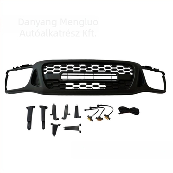 Toyota Tacoma 2001-2004 TRD módosított középső grille az első lökhárítóhoz világítással — ABS műanyag; szerelés az első lökhárítóra; tömeg 2,2 kg
