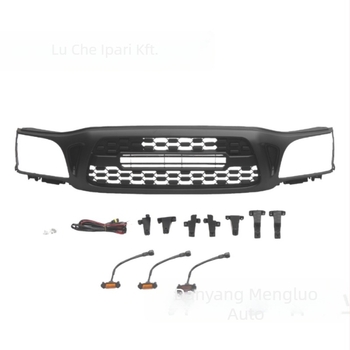 Toyota Tacoma 2001-2004 TRD módosított középső grille az első lökhárítóhoz világítással — ABS műanyag; szerelés az első lökhárítóra; tömeg 2,2 kg