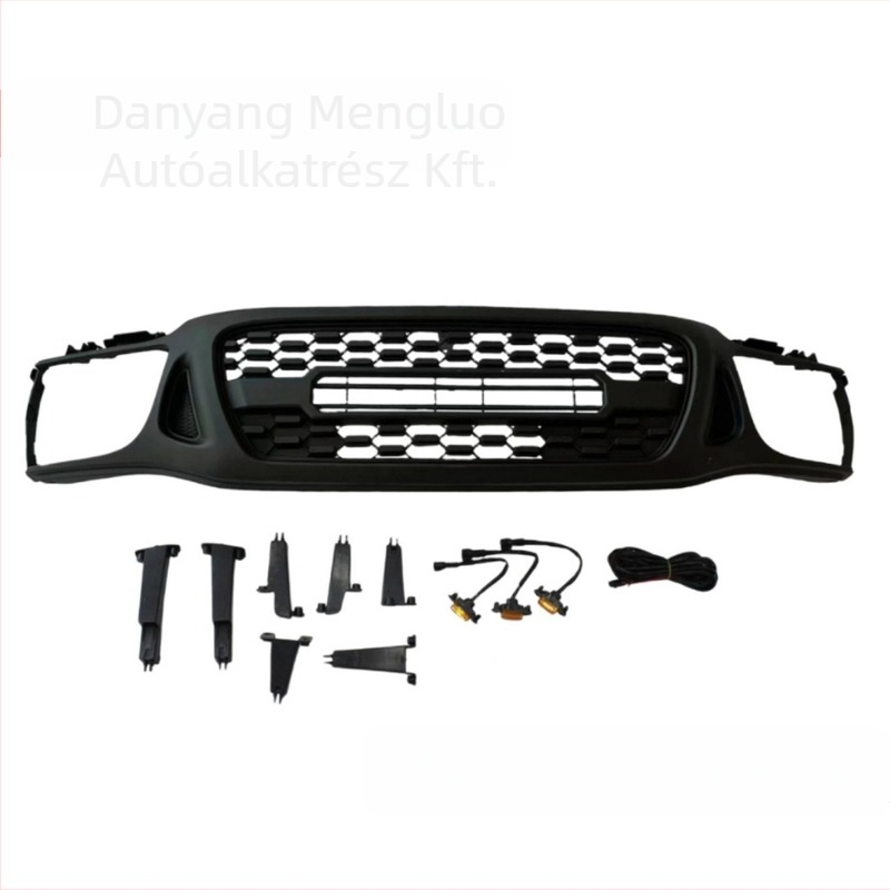 Toyota Tacoma 2001-2004 TRD módosított középső grille az első lökhárítóhoz világítással — ABS műanyag; szerelés az első lökhárítóra; tömeg 2,2 kg