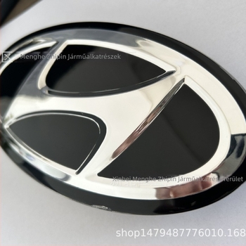 Hyundai Sonata 2020 középső grille embléma, ABS műanyag, lökhárítóra szerelés