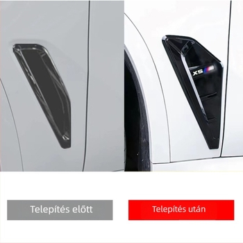BMW X5 G05 ragasztós oldalsó légkivezető, ABS műanyag, radiátorra szerelés, 2019–2023