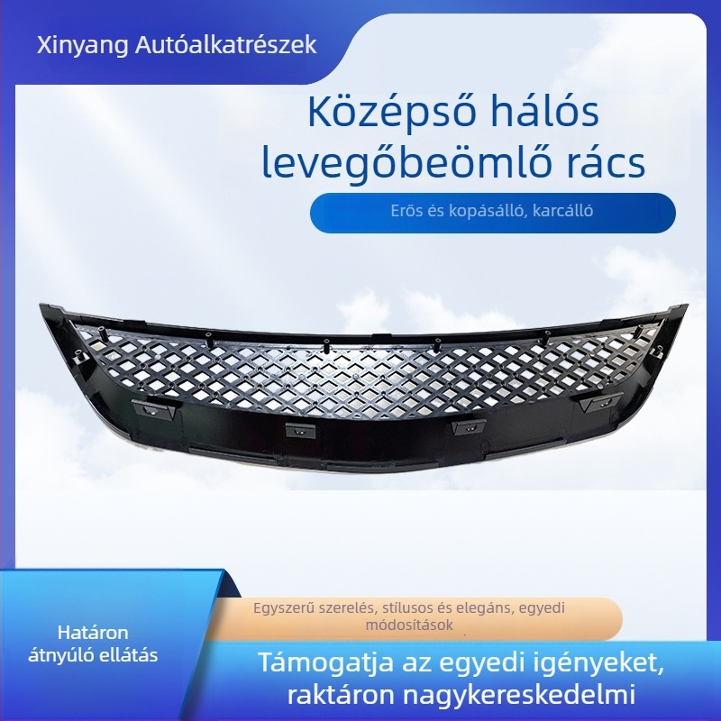 Első ABS levegő-beömlő rács Honda Civic 2001-2003; szerelés a lökhárítóba; Anyag: ABS; Modell: Honda Civic 2001-2003; Márka: Xinyang autóalkatrészek