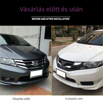 Honda Fengfan 2012–2014 első rács, ABS műanyag, elektroplattált felület, lökhárítóra szerelhető, tömeg 4,5 kg