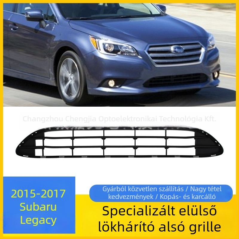 Subaru Legacy első lökhárító alsó rács — ABS műanyag, 2015–2017 modellekhez