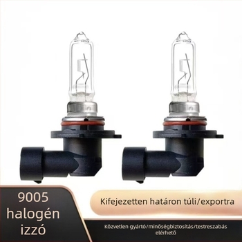 9005 első fényszórók – magas és alacsony fényerő, halogén és xenon lámpák, ultra-fényes első lámpák