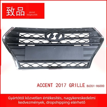 Accent 2017 lökhárítóhoz illő rács – ABS injekciós öntés – Modell ACCENT – Márka Strong Victory