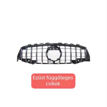 Grille Mercedes-Benz CLA W118, GLA – GT függőleges sávos rács, ABS műanyag; radiátorba szerelés; modell-évek 2020–2022; súly 3,8 kg