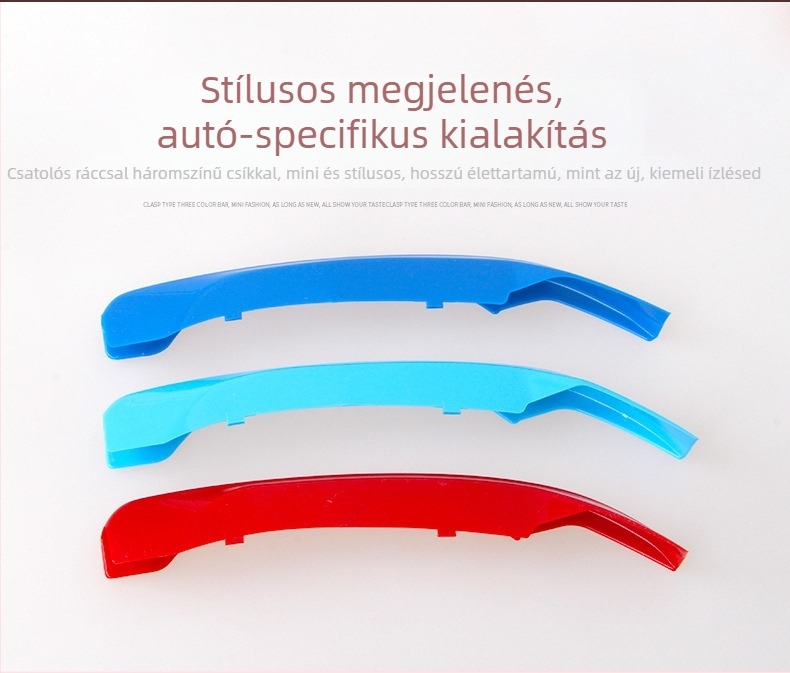 BMW X1 (2016-2019) első radiátorrács dekoratív klipsz, ABS műanyag