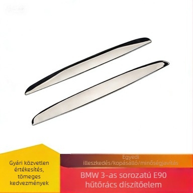 BMW 3-as sorozat E90/E91 grille és motorháztető díszléc (2006-2008)