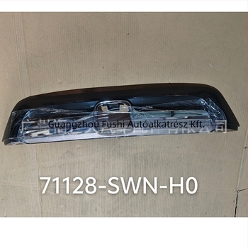 Honda CR-V 2007-2008 első elülső grille a légáramláshoz - felső 71128-SWN-H0, ABS műanyag, rögzítés a lökhárítóra, márka FSD