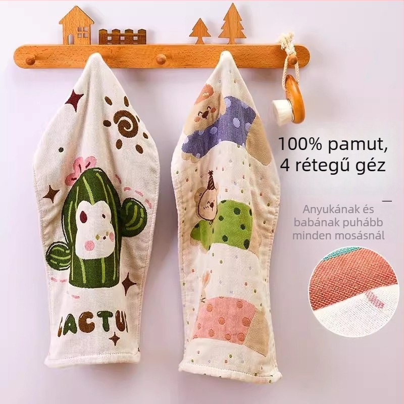 Arsof/eirs Pamut géz törölköző, Jacquard, 32s, 50–80 g, arc- és kéztörölköző