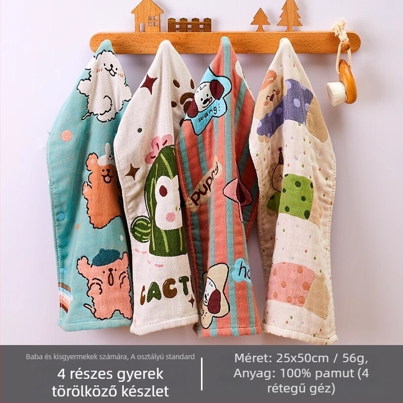 Arsof/eirs Pamut géz törölköző, Jacquard, 32s, 50–80 g, arc- és kéztörölköző