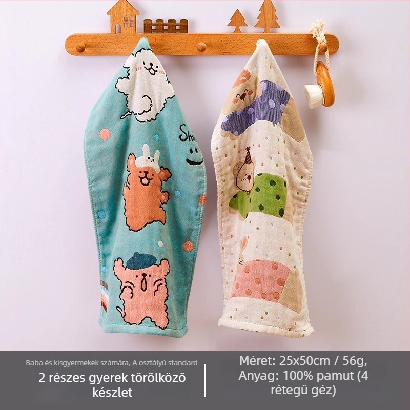 Arsof/eirs Pamut géz törölköző, Jacquard, 32s, 50–80 g, arc- és kéztörölköző