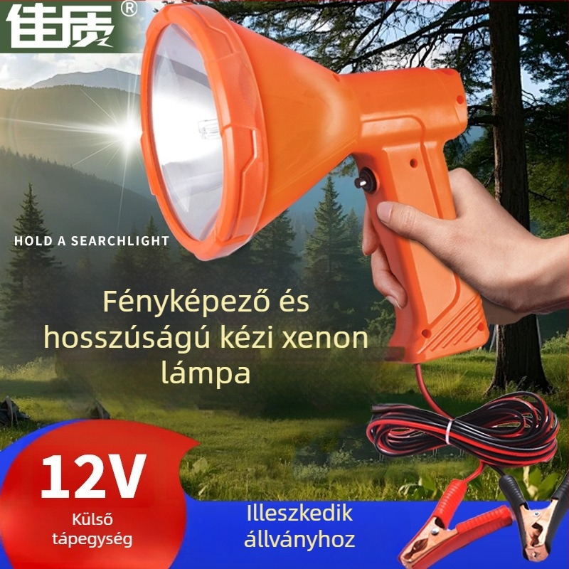 Ksenonkeresőfény kültéri használatra (12V, 200W, 6–12 óra)