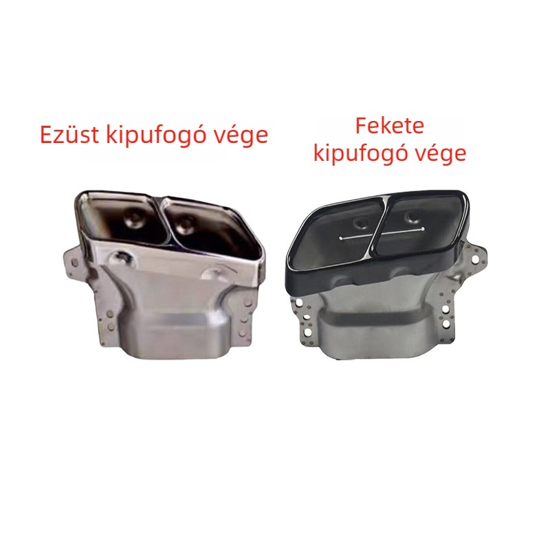 Mercedes-Benz A-Class W176 (13-18) A45-stílusú hátsó ajak készlet, ABS műanyag, márka YTOP