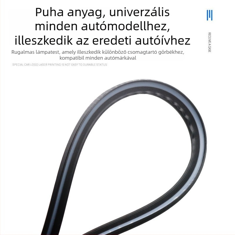 Autó belső ambient világítása, akril, alkalmazás által vezérelhető, vezetékek nélkül, beépített telepítés, 13W 5V 0.8A