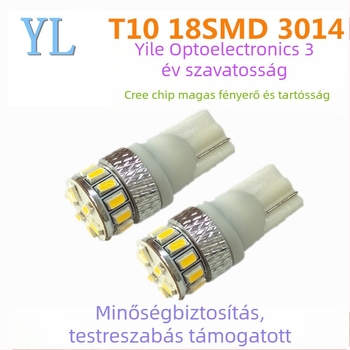 LED műszerfal világítás T10 | 3014 SMD | 1.7W | 10-30VAC