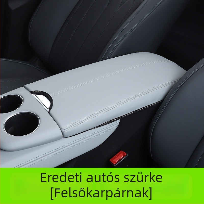 Bőr központi tároló rekesz fedél az oldaltámaszhoz, belső tömés, Eredet: Guangzhou, gyári színhez illeszkedő kivitel, különböző modellekhez