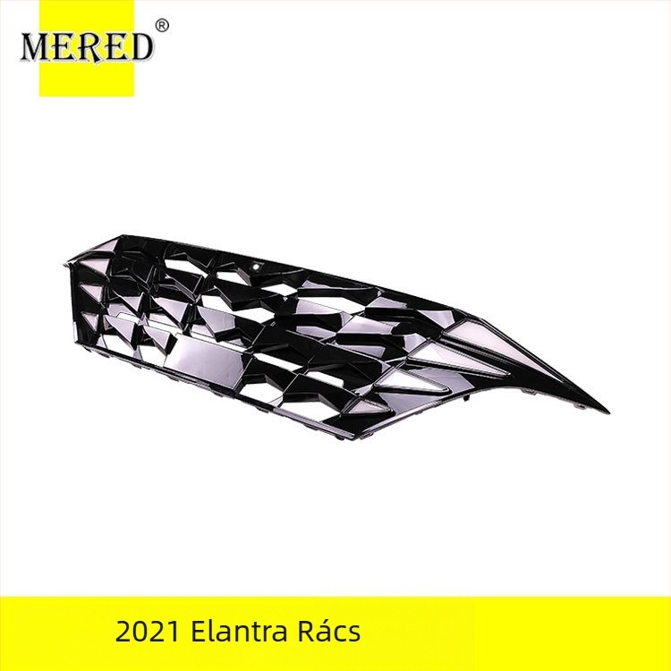 2021-es Elantra grille, elülső lökhárító, ABS műanyag, tömeg 200, kiegészítő szám 01
