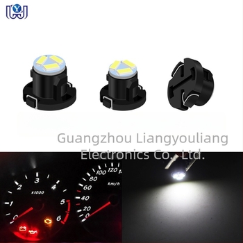 Autó LED műszerfal világítás, modell T4.2/T4.7, 3014 3SMD, 12V, 6500K, 0.2W, élettartam 50 000 óra