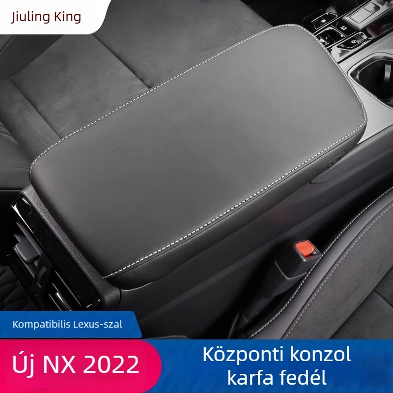 AUTO CLOVER Bőr kartámaszfedél Lexus NX-hoz – belső védő párna, kompatibilis 22 modelllel (NX200/NX260h/NX350h)