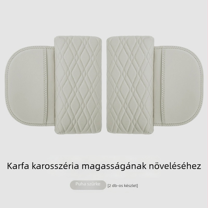 Bőr kartámasz fedél Denza D9/N7/N8-hoz – központi tároló bővítő párna, testreszabható, 0,26 kg