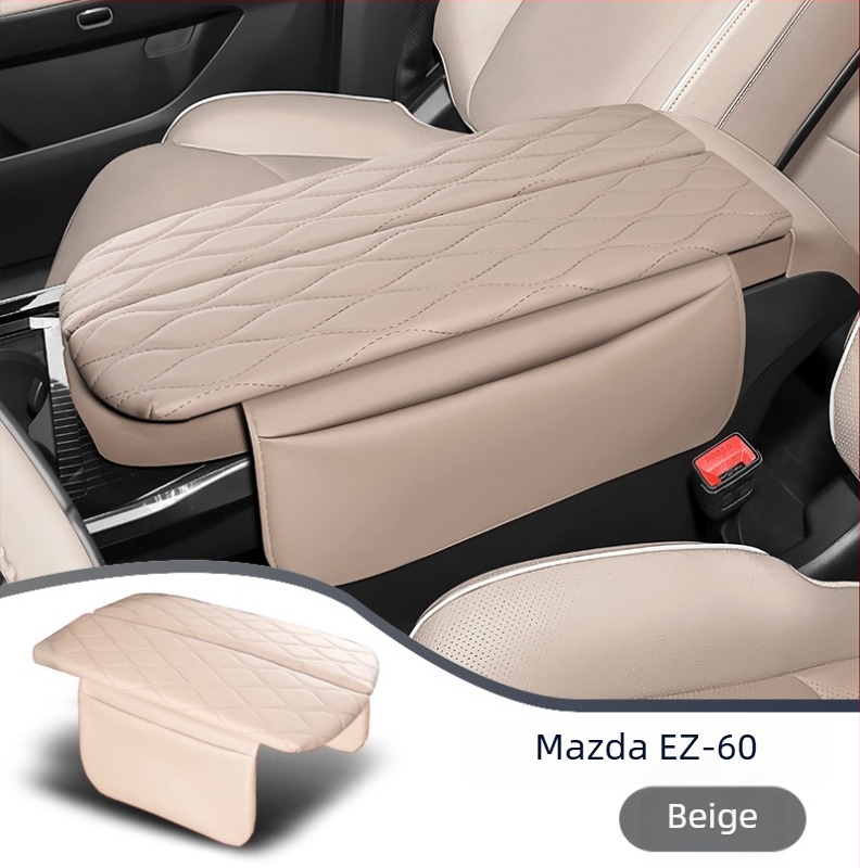 Bőr középső kartámaszvédő Mazda EZ-60-hoz, Forge ahead márka, testreszabható