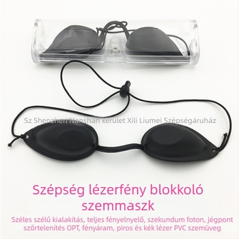 Lézervédő szemmaszk – modell fhyz, 1 pár, 2017-es megjelenés