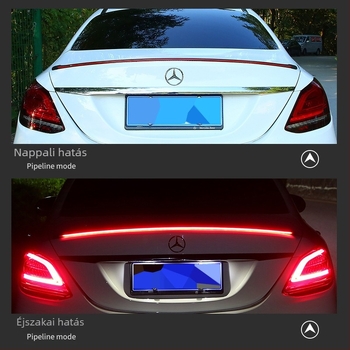 Univerzális LED hátsó lámpa szalag – autóhoz, effektus folyó fény és indexjel